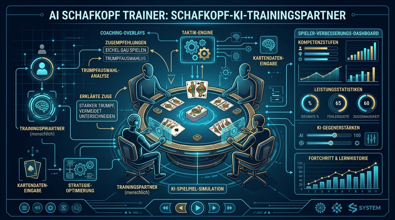 KI als Trainingspartner für Schafkopf