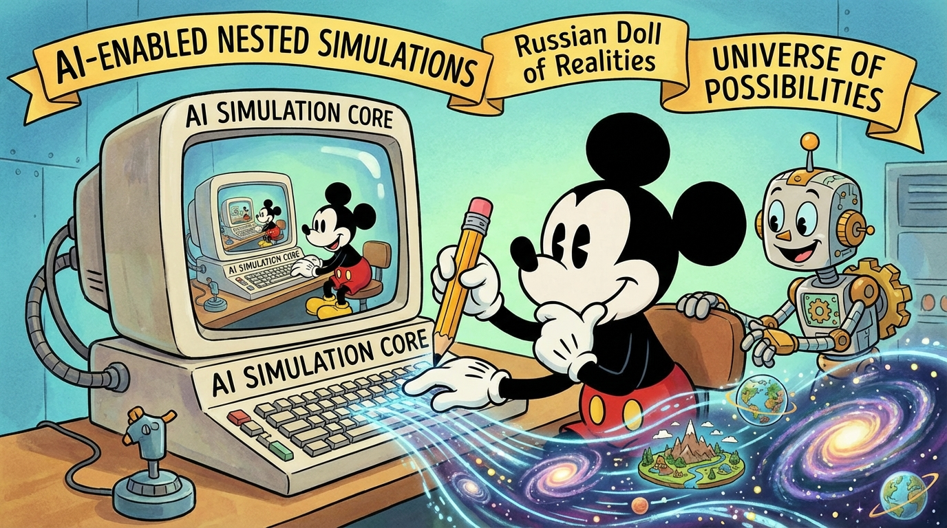 AI creating nested simulations